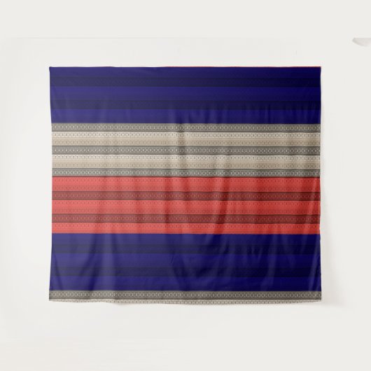 Naadloze abstracte sierdecoratie, wandkleed (Voorkant (horizontaal))