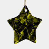 Naadloze abstracte zwarte marmer zonder vloeibare  keramisch ornament (Rechts)