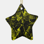 Naadloze abstracte zwarte marmer zonder vloeibare  keramisch ornament (Links)