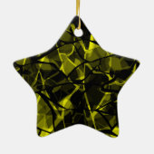 Naadloze abstracte zwarte marmer zonder vloeibare  keramisch ornament (Achterkant)