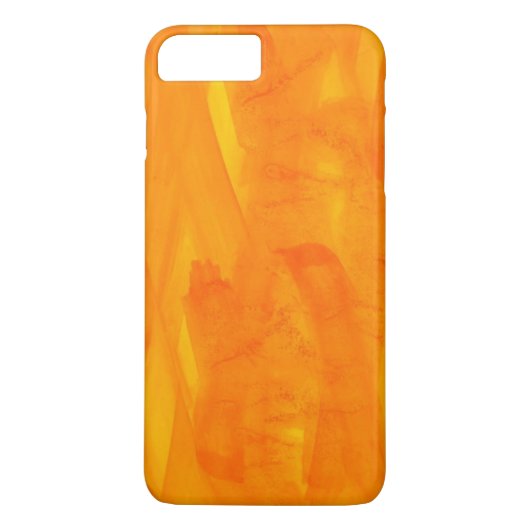 Naadloze achtergrond Gele Abstracte Waterverf Case-Mate iPhone Case (Achterkant)