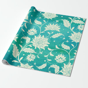 Naadloze achtergrond. Imitatie van Chinese porsele Cadeaupapier