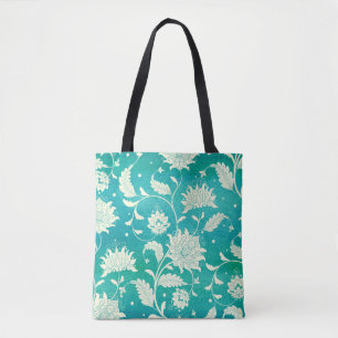 Naadloze achtergrond. Imitatie van Chinese porsele Tote Bag