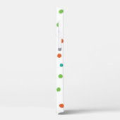 Naadloze achtergrond met poka puntpatroon. Polka Case-Mate iPhone Case (Achterkant / Links)