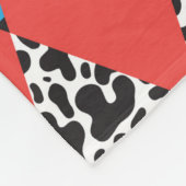 Naadloze achtergrond met roestbus fleece deken (Hoek)