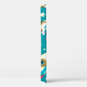 Naadloze achtergrond met schattige doedelastronaut Case-Mate iPhone case (Achterkant / Rechts)