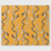 Naadloze achtergrond van sluipende decoratieve sla cadeaupapier (Vlak)