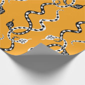 Naadloze achtergrond van sluipende decoratieve sla cadeaupapier (Hoek)