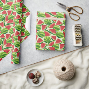 naadloze achtergrond watermeloensap cadeaupapier