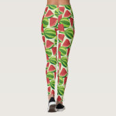 naadloze achtergrond watermeloensap leggings (Achterkant)