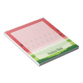 naadloze achtergrond watermeloensap notitieblok (Schuin)