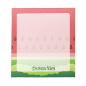 naadloze achtergrond watermeloensap notitieblok (Voorkant)