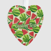 naadloze achtergrond watermeloensap ornament (voorkant)