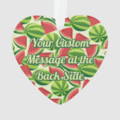 naadloze achtergrond watermeloensap ornament (achterkant)