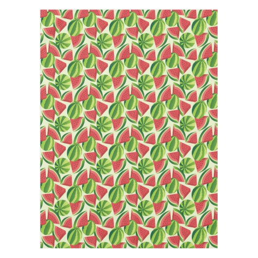 naadloze achtergrond watermeloensap tafelkleed (Voorkant)