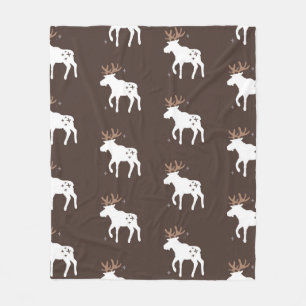 Naadloze achtergrondpatronen in Scandinavische sti Fleece Deken