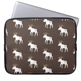 Naadloze achtergrondpatronen in Scandinavische sti Laptop Sleeve