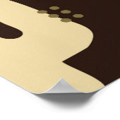 naadloze achtergrondpatronen in Scandinavische sti Poster (Hoek)