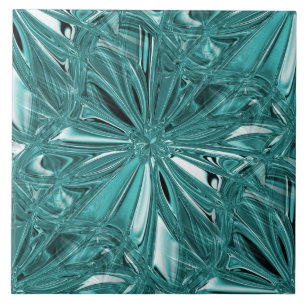 Naadloze Aqua Ceramic Tegel Tegeltje