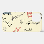 Naadloze autotekeningen: Kinder beddenlaken Case-Mate iPhone Case (Achterkant (horizontaal))