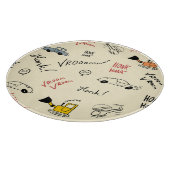 Naadloze autotekeningen: Kinder beddenlaken Snijplank (Hoek)