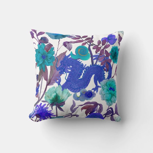  naadloze aziatische traditionele patronen. Japan Kussen (Voorkant)