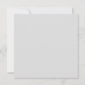 Naadloze Baby Baptisme Christening Kaart (Achterkant)