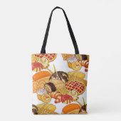 Naadloze bakkerijproducten, stijl. tote bag (Achterkant)