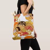 Naadloze bakkerijproducten, stijl. tote bag (Dichtbij)