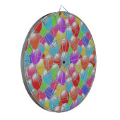 Naadloze ballonnen dartbord (Voorkant Links)
