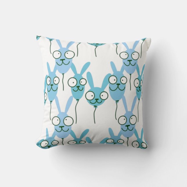 Naadloze ballonnen patroon voor kinderen linnen &  kussen (Voorkant)