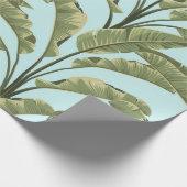 Naadloze bananenbladeren. tropisch patroon b cadeaupapier (Hoek)