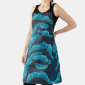 Naadloze bananenbladeren.  tropisch patroon b schort (Insitu)