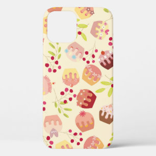 naadloze bekertaart illustratie Case-Mate iPhone case