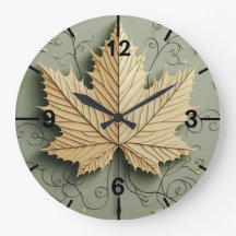 Naadloze bladeren Design Wall