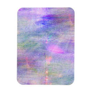 naadloze blauwe, roze achtergrondgele waterverf magneet