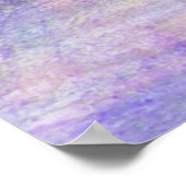 naadloze blauwe, roze achtergrondgele waterverf poster (Hoek)