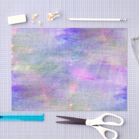 naadloze blauwe, roze achtergrondgele waterverf tissuepapier (Craft)