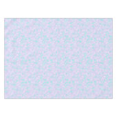 Naadloze bloemen, bloemen, blad blauw met tafelkleed (Voorkant (Horizontaal))