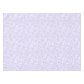 Naadloze bloemen bloemen kant wit tafelkleed (Voorkant (Horizontaal))