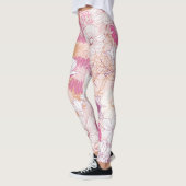 Naadloze bloemen leggings (Links)