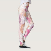 Naadloze bloemen leggings (Rechts)