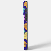 Naadloze bloemen Patronen iPhone / iPad case (Achterkant / Links)