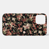 Naadloze bloemenachtergrond: bloemenpatroon. Case-Mate iPhone case (Achterkant (horizontaal))
