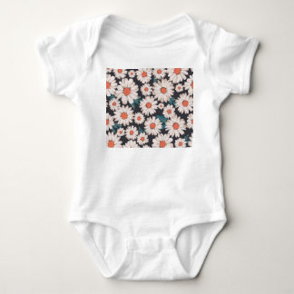 Naadloze bloesem Daisy Flower Pattern Romper