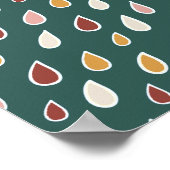 Naadloze Boho Summer Poster (Hoek)