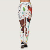 Naadloze bosdieren leggings (Achterkant)
