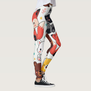 Naadloze bosdieren leggings