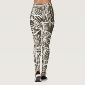 Naadloze Botanische Bottom Lands Camo Leggings (Achterkant)