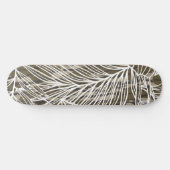 Naadloze Botanische Bottom Lands Camo Persoonlijk Skateboard (Horizontaal)